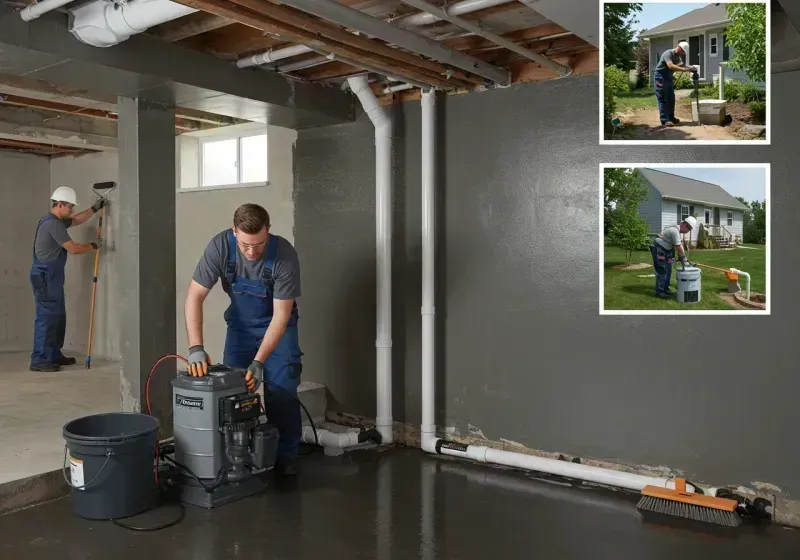 Basement Waterproofing and Flood Prevention process in Coon Rapids, IA